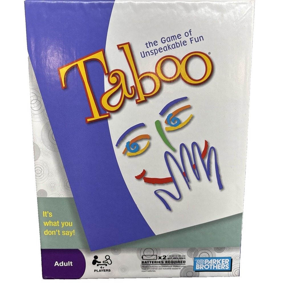 TABOO‎ Word Game for Adults, Original Game by Hasbro & Parker Brothers